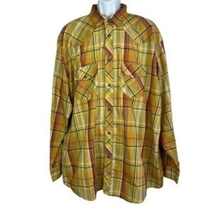 FIELDN FOREST Men Shirt Buttons Down Long Sleeve size 3XL
